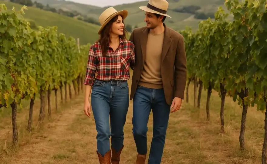 Aperitivo in vigna - L'outfit perfetto tra stile e comfort