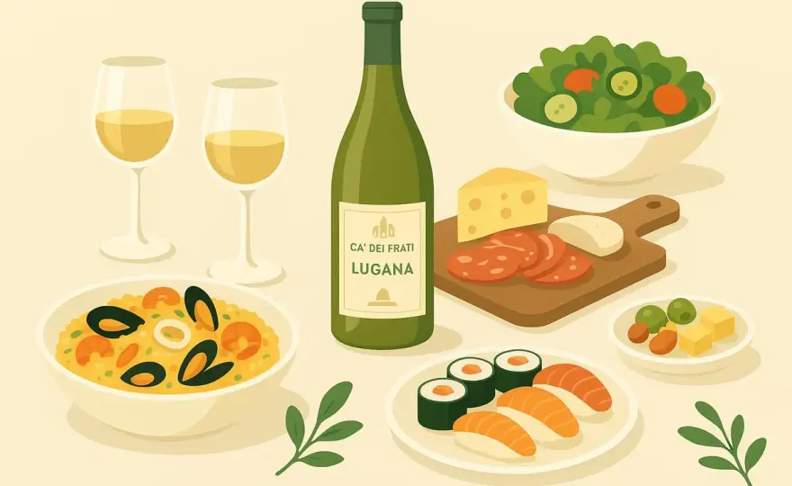 Lugana a tavola - L'abbinamento perfetto per ogni piatto