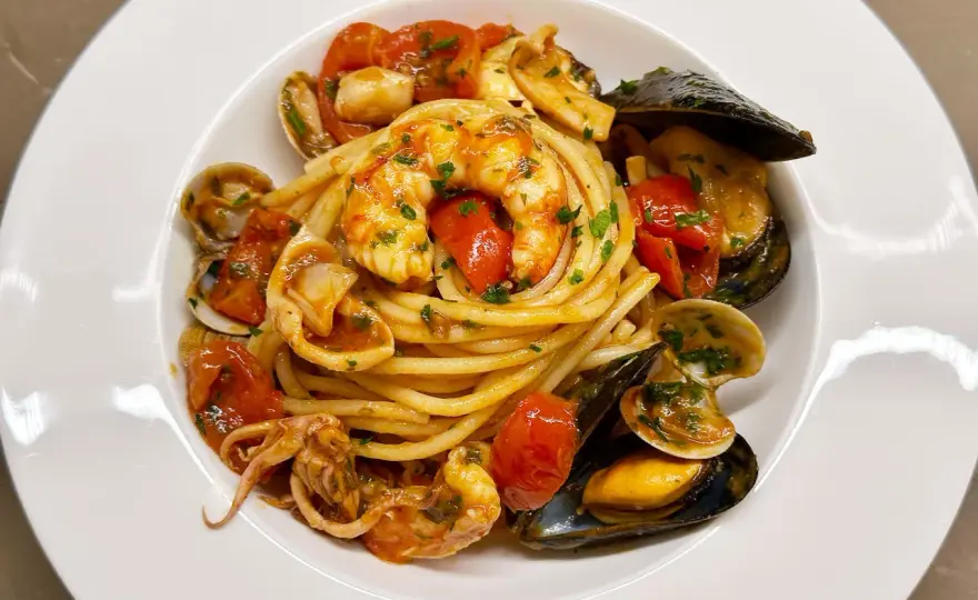 Spaghetti allo Scoglio - Il Vino Perfetto?